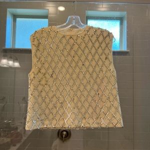 Vintage sequin sweater